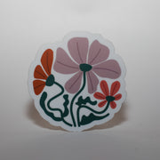 Floral Sketch Sticker