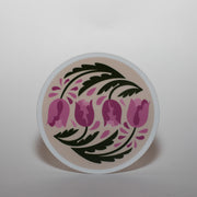 Symmetrical Tulip Sticker