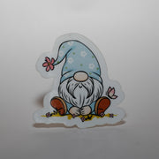 Sitting Gnome Sticker