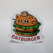 Catburger Sticker