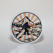 Sparkly Sasquatch Sticker