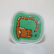 Tangled Cat Sticker