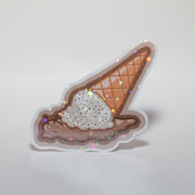 Ice Cream Cone Snail Sticker