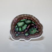 Sparkly Turtle Sticker