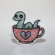 Voodoo Teacup Snake Sticker