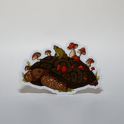 Mushroom Turtle Sticker