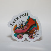 Let's Roll Sticker