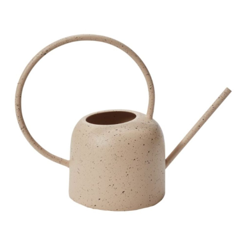 Vanilla Speckle Watering Can - Urban Sprouts