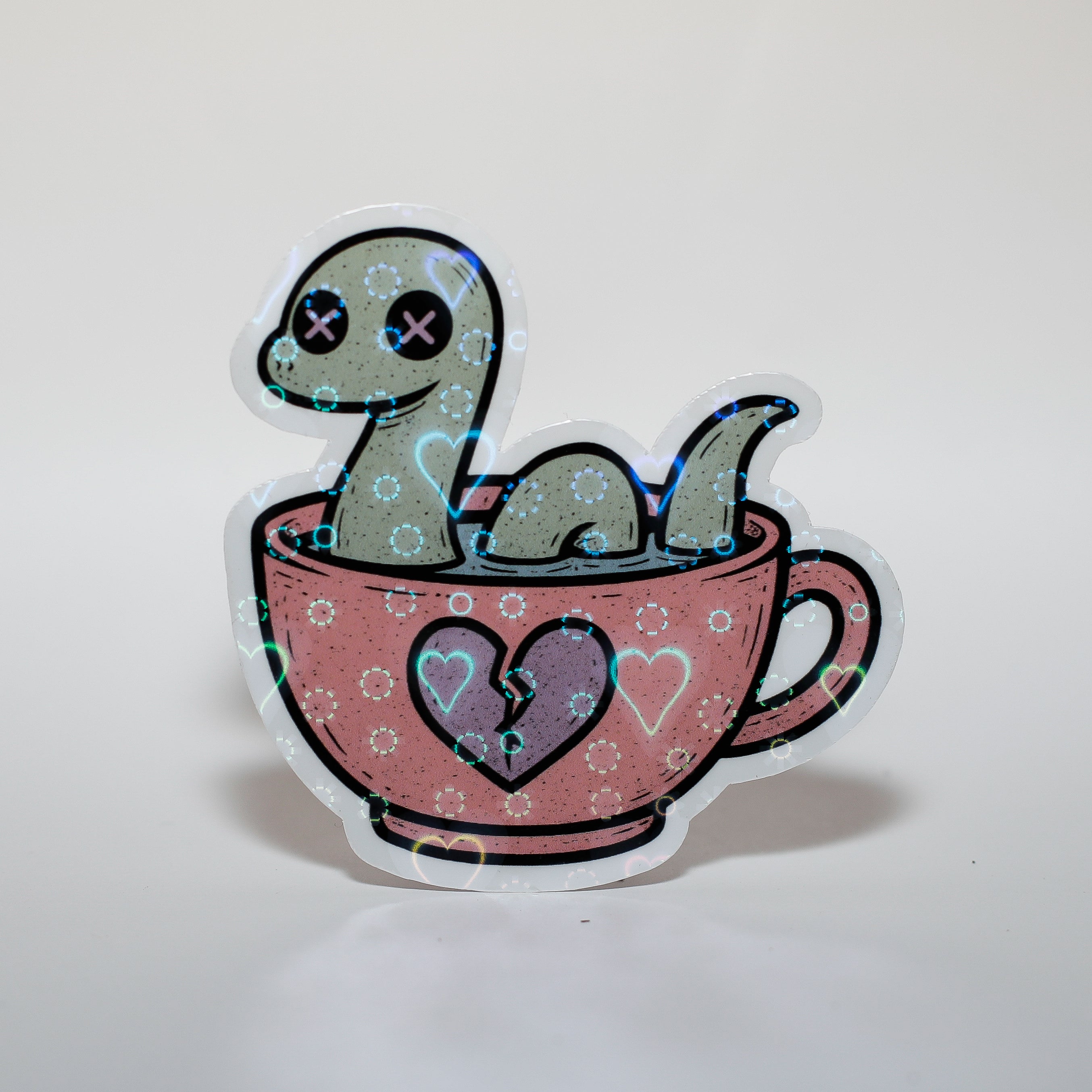 Voodoo Teacup Snake Sticker