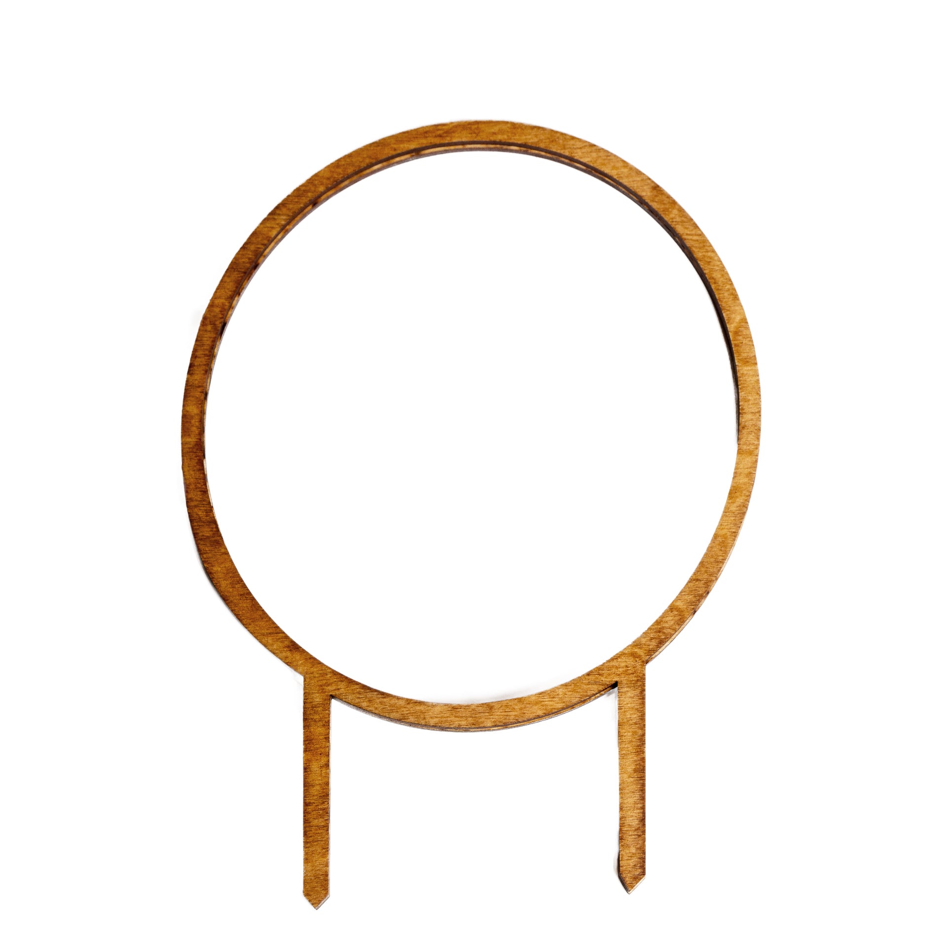 Walnut Minimal Circle Trellis - Urban Sprouts