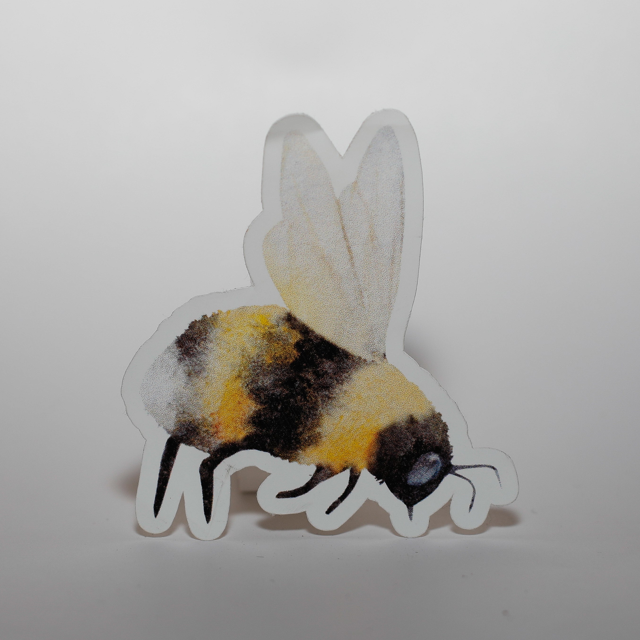 Watercolor Bumblebee Sticker