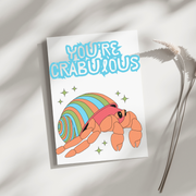 You're Crabulous - Blank Greeting Card - Urban Sprouts
