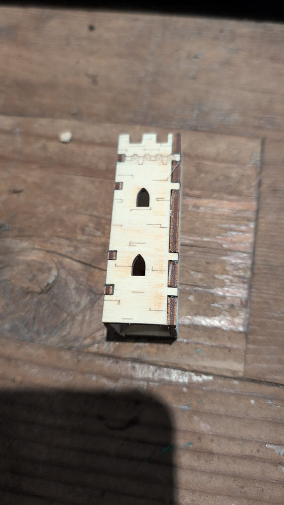 Terrarium Village castle tower - Urban Sprouts