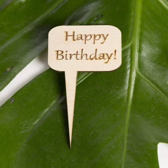 Mini Wood Sign - Happy Birthday! - Urban Sprouts