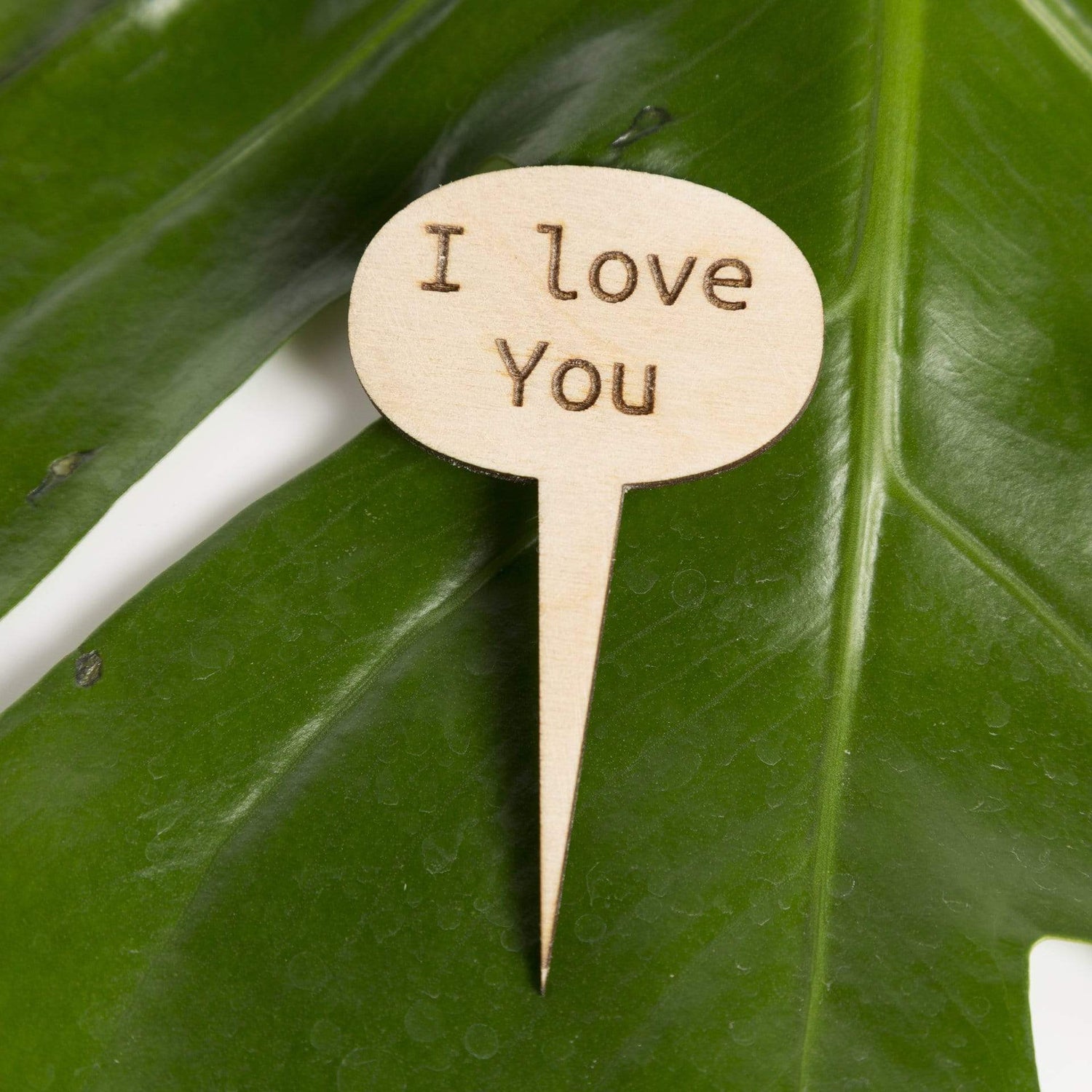 Mini Wood Sign - I Love You - Urban Sprouts