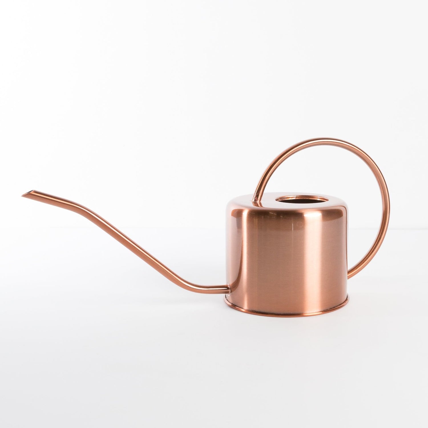 Urban Sprouts Watering Copper Cylindrical Metal Watering Can