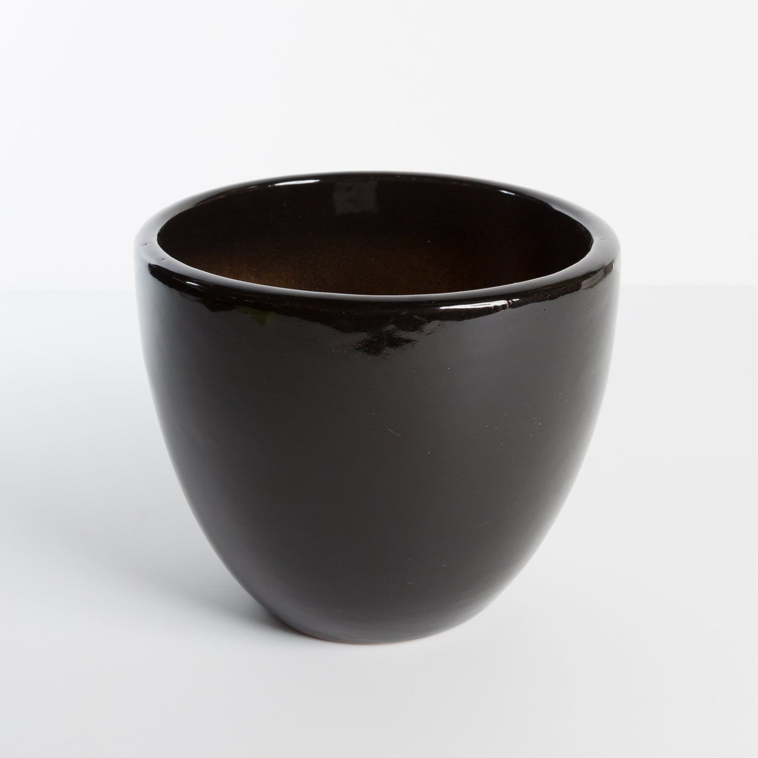 Washington Pottery Co Pot Black / 8" Classic Bell Planter