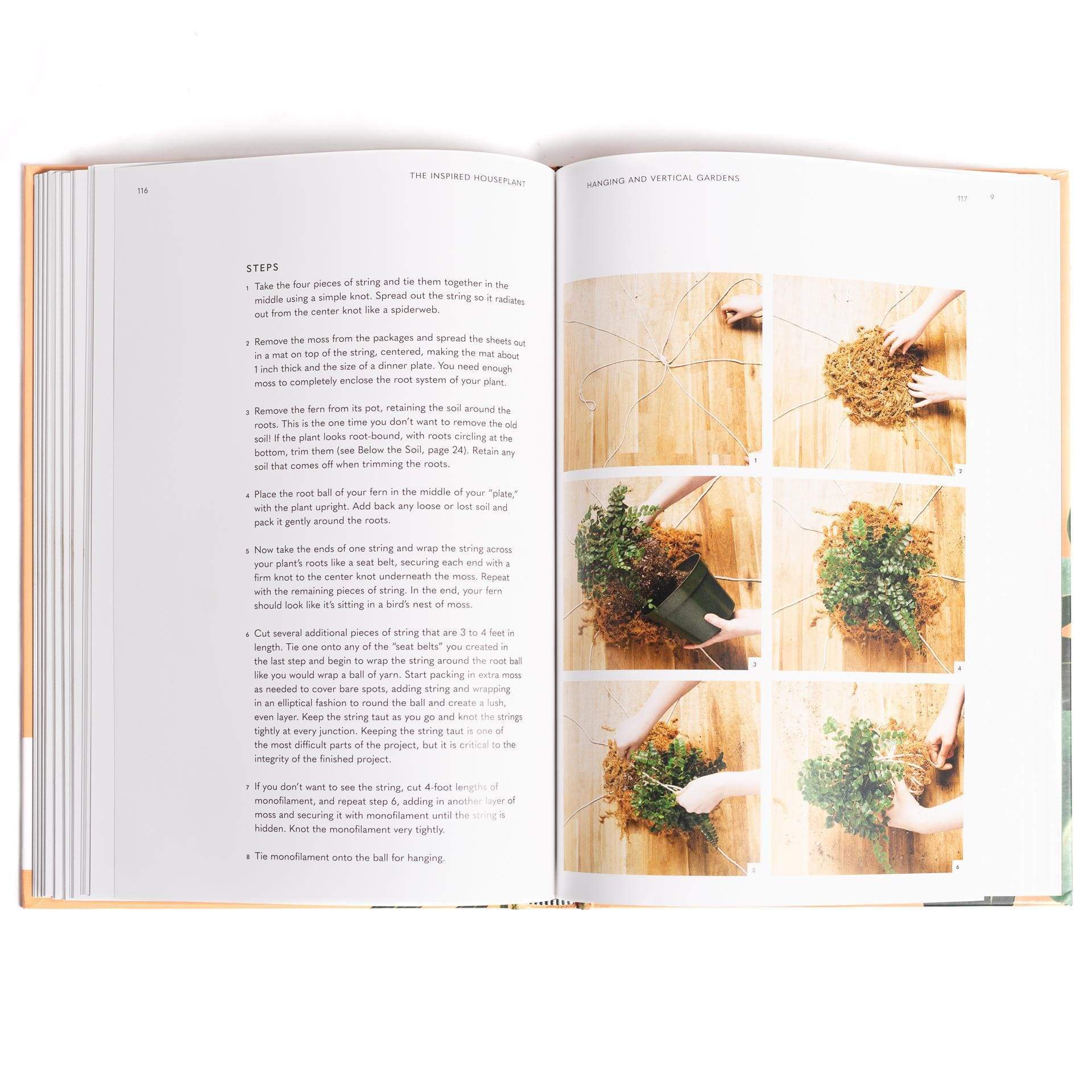 Urban Sprouts Book Author Signed Copy The Inspired Houseplant - Author Signed Copy - Hardcover