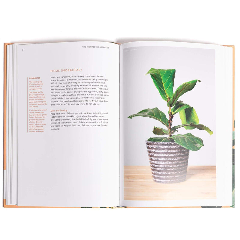 Urban Sprouts Book Author Signed Copy The Inspired Houseplant - Author Signed Copy - Hardcover